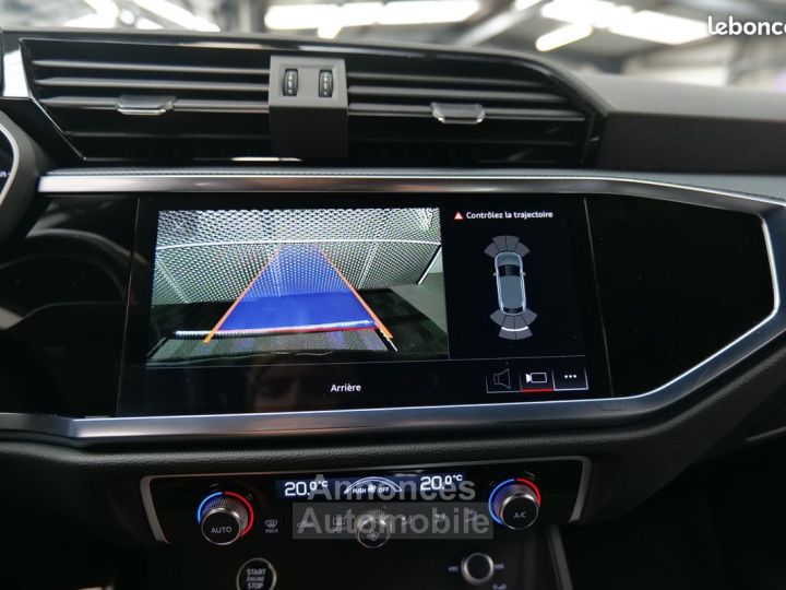 Audi Q3 Sportback NEW HYBRID 45TFSI e 245 S LINE 1° MAIN FRANCAIS TVA RECUPERABLE GPS 16-9 XENON CAMERA DE RECUL VOLANT MEPLAT HAYON ELECTRIQUE CHARGEUR INDUCTION JA18 - 10