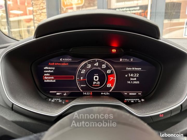 Audi TT COUPE 45 TFSI 245ch COMPETITION PLUS S-TRONIC BVA GARANTIE CONSTRUCTEUR 05-27 - 19