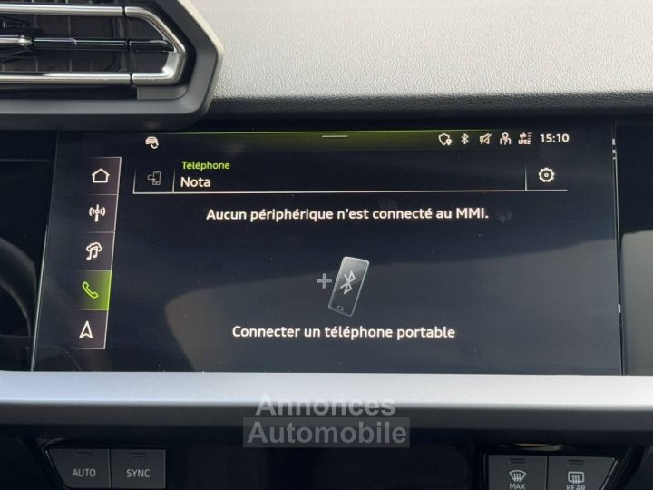 Audi A3 Sportback 40 TFSI e Hybride rechargeable 204 S tronic 6 S line - 12
