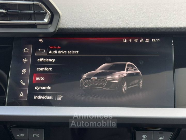 Audi A3 Sportback 40 TFSI e Hybride rechargeable 204 S tronic 6 S line - 15