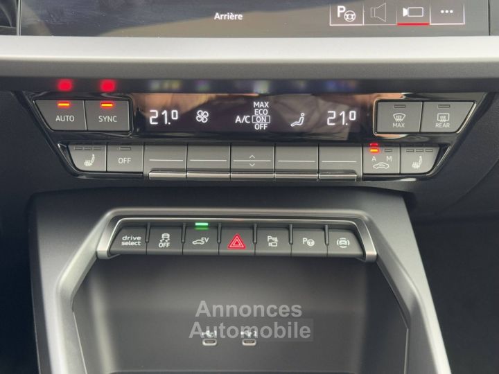 Audi A3 Sportback 40 TFSI e Hybride rechargeable 204 S tronic 6 S line - 40