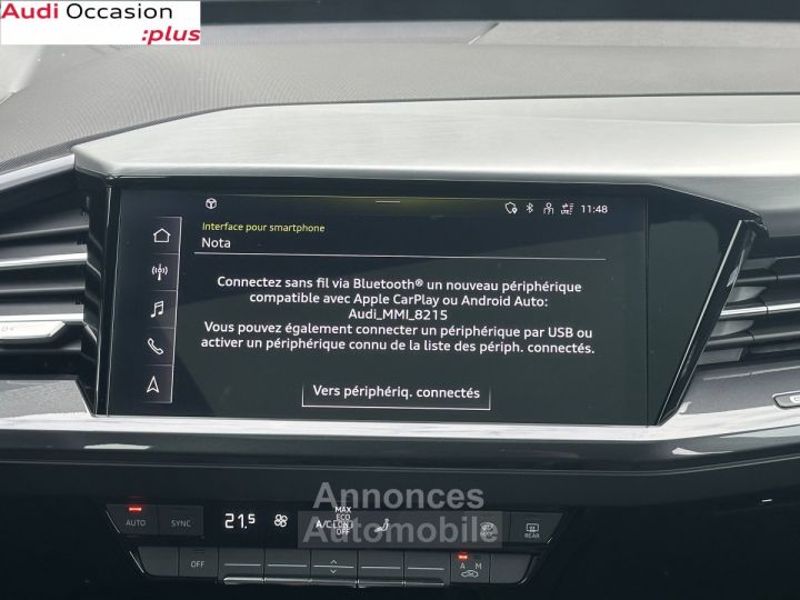 Audi Q4 E-Tron SPORTBACK Sportback 35 170 ch 55 kW S line - 12