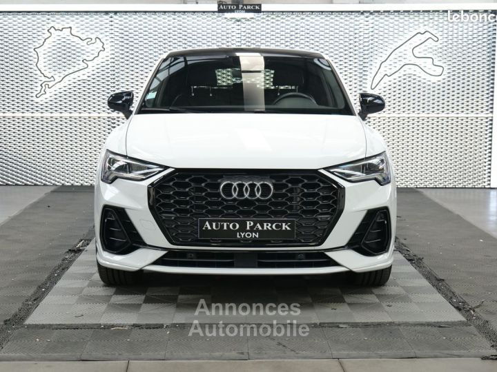 Audi Q3 Sportback NEW HYBRID 45TFSI e 245 S LINE 1° MAIN FRANCAIS TVA RECUPERABLE GPS 16-9 XENON CAMERA DE RECUL VOLANT MEPLAT HAYON ELECTRIQUE PACK BLACK JA19 ECLAIRAG - 2