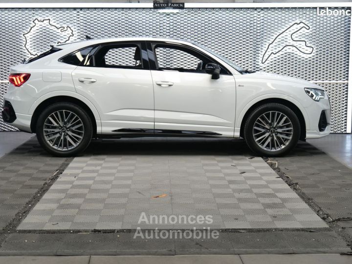 Audi Q3 Sportback NEW HYBRID 45TFSI e 245 S LINE 1° MAIN FRANCAIS TVA RECUPERABLE GPS 16-9 XENON CAMERA DE RECUL VOLANT MEPLAT HAYON ELECTRIQUE PACK BLACK JA19 ECLAIRAG - 3