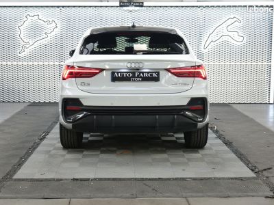 Audi Q3 Sportback NEW HYBRID 45TFSI e 245 S LINE 1° MAIN FRANCAIS TVA RECUPERABLE GPS 16-9 XENON CAMERA DE RECUL VOLANT MEPLAT HAYON ELECTRIQUE PACK BLACK JA19 ECLAIRAG   - 5