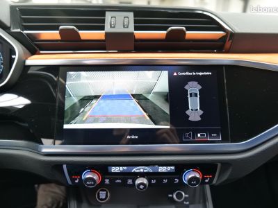 Audi Q3 Sportback NEW HYBRID 45TFSI e 245 S LINE 1° MAIN FRANCAIS TVA RECUPERABLE GPS 16-9 XENON CAMERA DE RECUL VOLANT MEPLAT HAYON ELECTRIQUE PACK BLACK JA19 ECLAIRAG   - 9