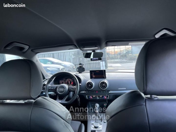 Audi S3 SPORTBACK 20 TFSI 310CH BLACK EDITION QUATTRO S-TRONIC ORIGINE FRANCE %2B APPLE CARPLAY - 3