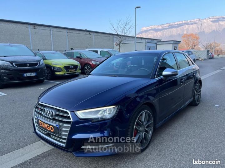 Audi S3 SPORTBACK 20 TFSI 310CH BLACK EDITION QUATTRO S-TRONIC ORIGINE FRANCE %2B APPLE CARPLAY - 8