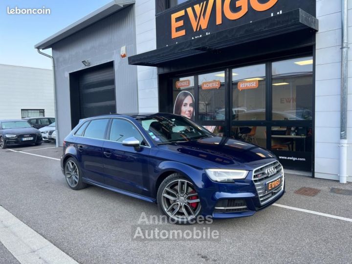Audi S3 SPORTBACK 20 TFSI 310CH BLACK EDITION QUATTRO S-TRONIC ORIGINE FRANCE %2B APPLE CARPLAY - 10