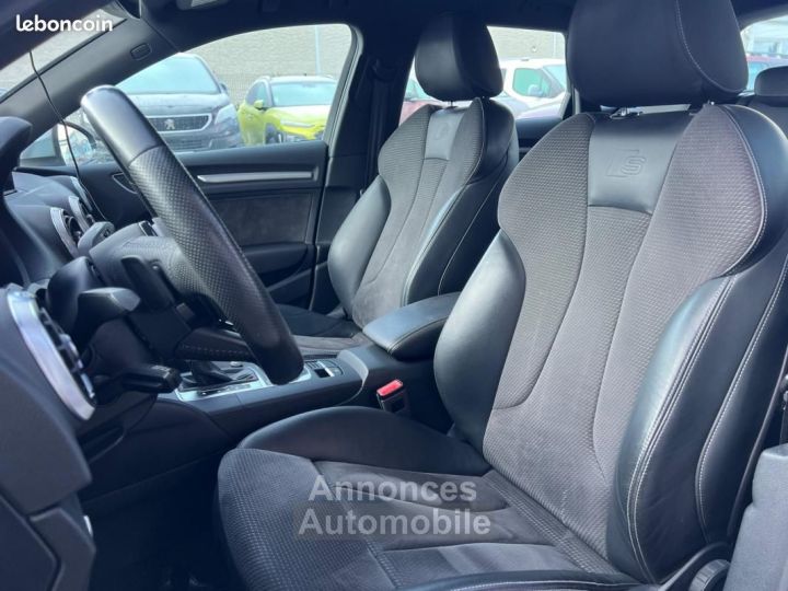 Audi S3 SPORTBACK 20 TFSI 310CH BLACK EDITION QUATTRO S-TRONIC ORIGINE FRANCE %2B APPLE CARPLAY - 11