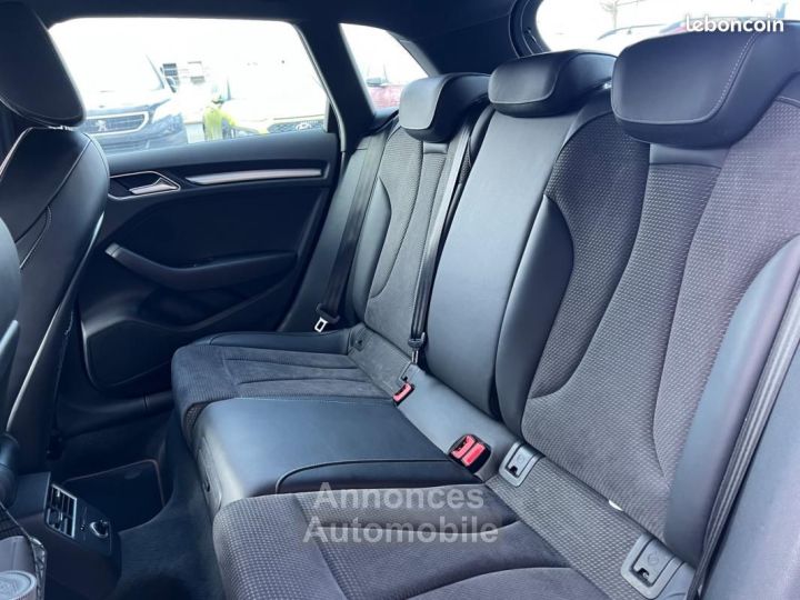 Audi S3 SPORTBACK 20 TFSI 310CH BLACK EDITION QUATTRO S-TRONIC ORIGINE FRANCE %2B APPLE CARPLAY - 12