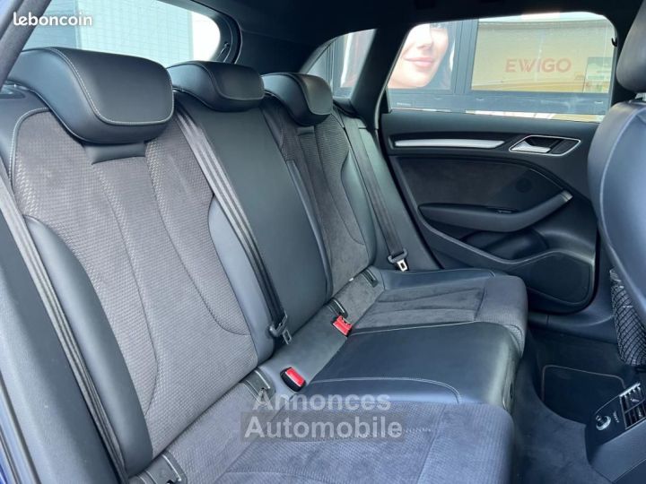 Audi S3 SPORTBACK 20 TFSI 310CH BLACK EDITION QUATTRO S-TRONIC ORIGINE FRANCE %2B APPLE CARPLAY - 13