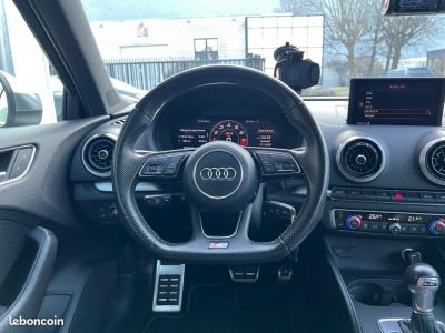 Audi S3 SPORTBACK 20 TFSI 310CH BLACK EDITION QUATTRO S-TRONIC ORIGINE FRANCE %2B APPLE CARPLAY   - 17