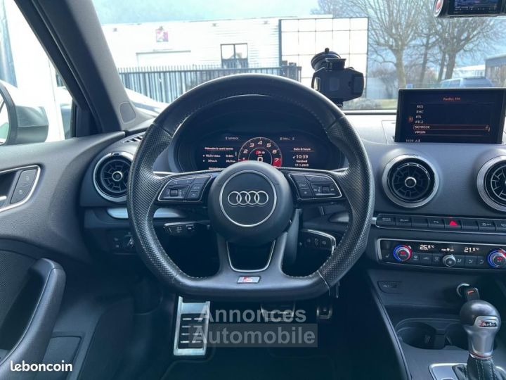 Audi S3 SPORTBACK 20 TFSI 310CH BLACK EDITION QUATTRO S-TRONIC ORIGINE FRANCE %2B APPLE CARPLAY - 17