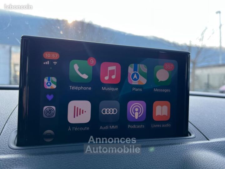 Audi S3 SPORTBACK 20 TFSI 310CH BLACK EDITION QUATTRO S-TRONIC ORIGINE FRANCE %2B APPLE CARPLAY - 19