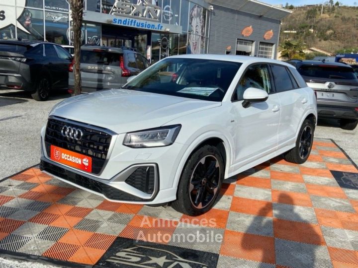 Audi Q2 30 TFSI 110 BV6 S LINE Ext GPS Caméra JA 18" - 1