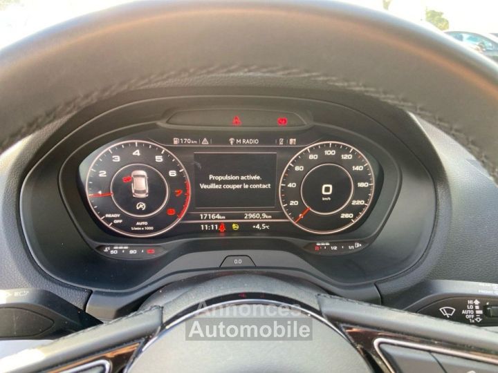 Audi Q2 30 TFSI 110 BV6 S LINE Ext GPS Caméra JA 18" - 21