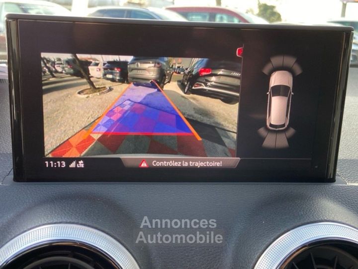 Audi Q2 30 TFSI 110 BV6 S LINE Ext GPS Caméra JA 18" - 29