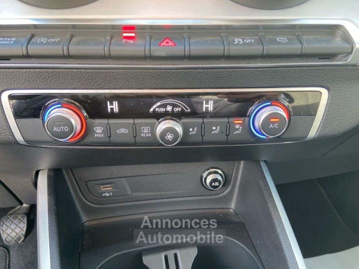Audi Q2 30 TFSI 110 BV6 S LINE Ext GPS Caméra JA 18" - 20