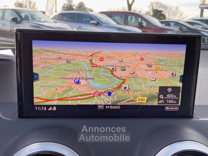 Audi Q2 30 TFSI 110 BV6 S LINE Ext GPS Caméra JA 18" - 30