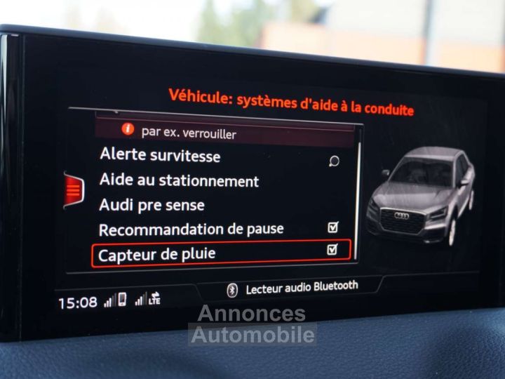 Audi Q2 TFSI SPORT AUTO TOIT PANO COCKPIT DYNAMIC EU6B - 26