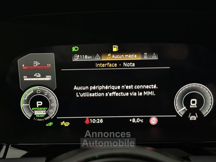 Audi A3 Sportback 40 TFSI e Hybride rechargeable 204 S tronic 6 S line - 22