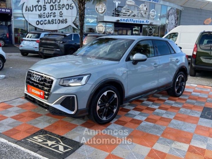 Audi Q2 30 TFSI 110 BV6 S LINE Ext GPS Caméra JA 18" - 1