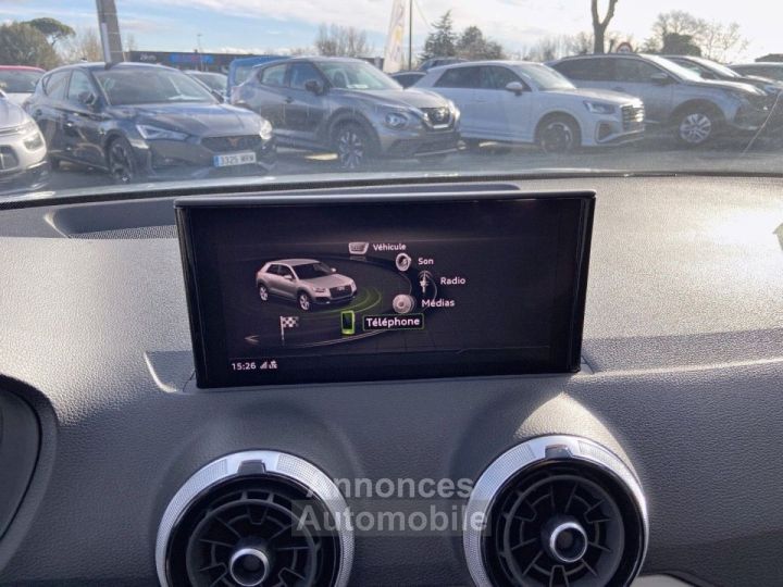 Audi Q2 30 TFSI 110 BV6 S LINE Ext GPS Caméra JA 18" - 22