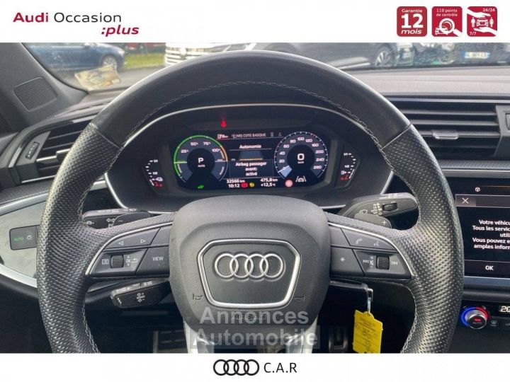 Audi Q3 Sportback 45 TFSIe 245 ch S tronic 6 S line - 12