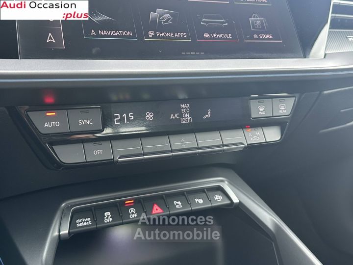 Audi A3 Sportback 35 TFSI Mild Hybrid 150 S tronic 7 S line - 37