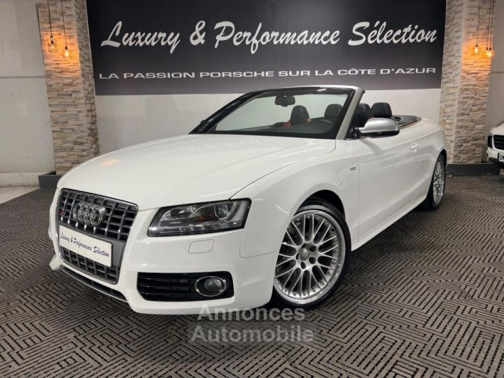 Audi S5 Cabriolet Quattro 30 V6 TFSI 333ch S-tronic - 98000km - Capote Bordeaux - Options %2B%2B%2B - 1