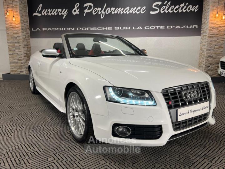 Audi S5 Cabriolet Quattro 30 V6 TFSI 333ch S-tronic - 98000km - Capote Bordeaux - Options %2B%2B%2B - 8