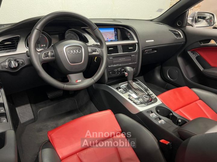 Audi S5 Cabriolet Quattro 30 V6 TFSI 333ch S-tronic - 98000km - Capote Bordeaux - Options %2B%2B%2B - 13