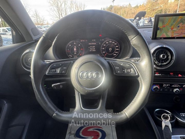 Audi A3 Sportback 20 35 TDI - 150 - BV S-Tronic 7 Design luxe - GPS %2B CAMERA AR %2B ECOCKPIT - 17