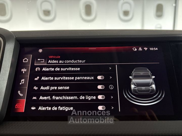 Audi A1 Sportback 25 TFSI 95 ch S tronic 7 Advanced - 30