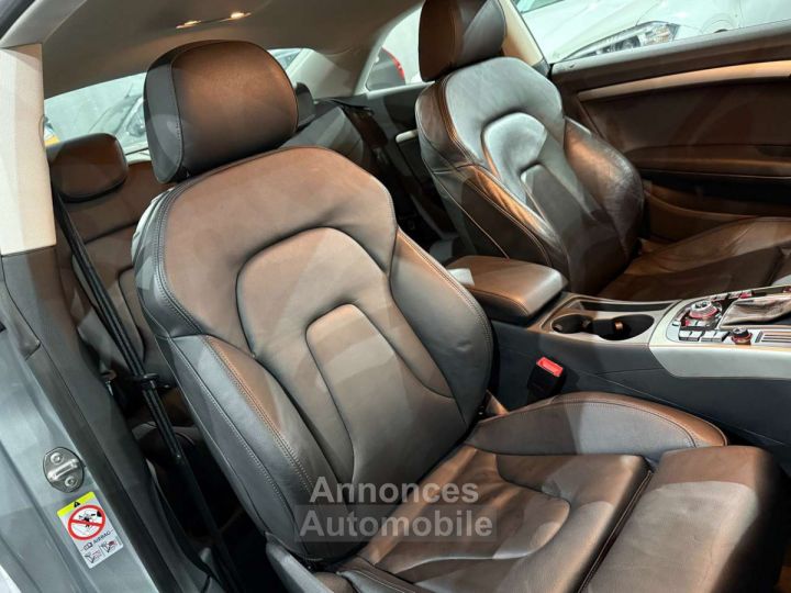 Audi A5 Coupé 30 TDi V6 Quattro Pack Sport Etat Neuf - 9