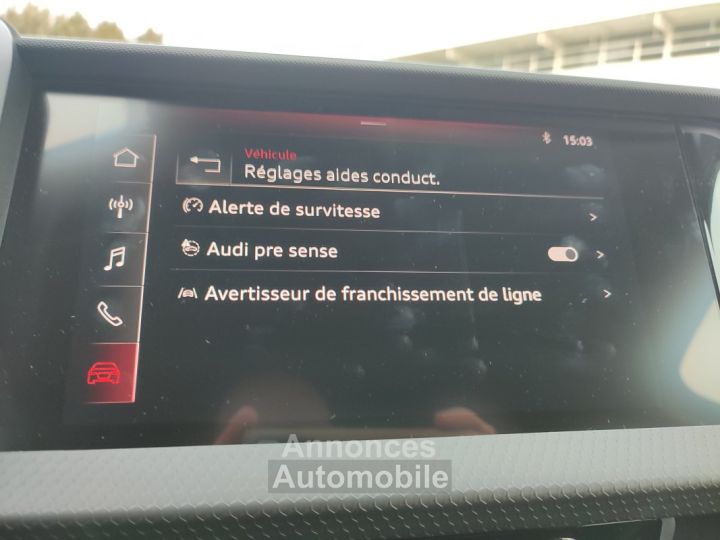 Audi A1 Sportback 25 TFSI 95ch BVM5 - 26