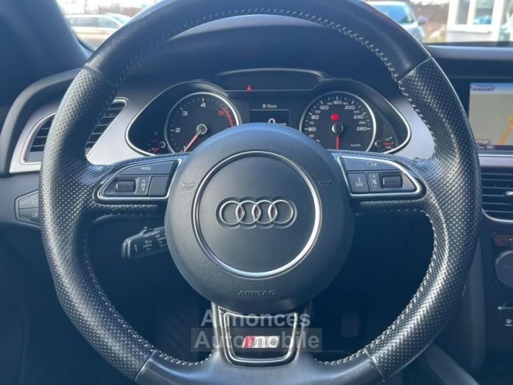 Audi A4 Avant 20 TDI 177ch S line QUATTRO tronic 7 CT OK-ENTRETIENS OK - 15