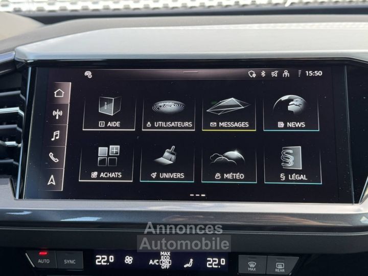 Audi Q4 E-Tron 45 285 ch 82 kWh S LINE - 21