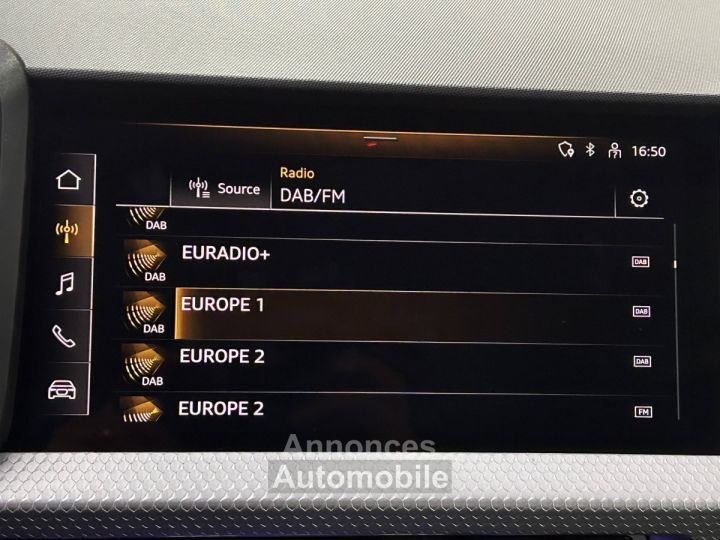 Audi A1 Sportback 30 TFSI 110 ch S tronic 7 S Line - 29