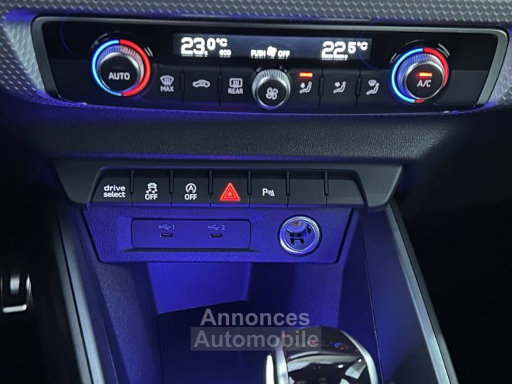 Audi A1 Sportback 30 TFSI 110 ch S tronic 7 S Line - 32