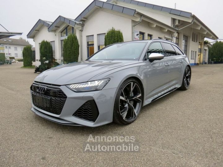 Audi RS6 AVANT V8 40 TFSI 600 Tiptronic 8 Quattro 1ER MAIN ECO TAXE INCLUSE - 1