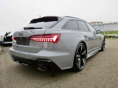 Audi RS6 AVANT V8 40 TFSI 600 Tiptronic 8 Quattro 1ER MAIN ECO TAXE INCLUSE   - 4