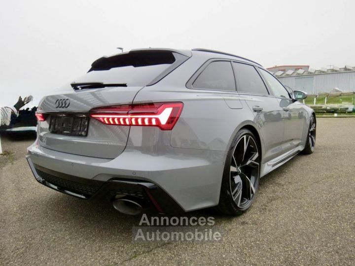 Audi RS6 AVANT V8 40 TFSI 600 Tiptronic 8 Quattro 1ER MAIN ECO TAXE INCLUSE - 4