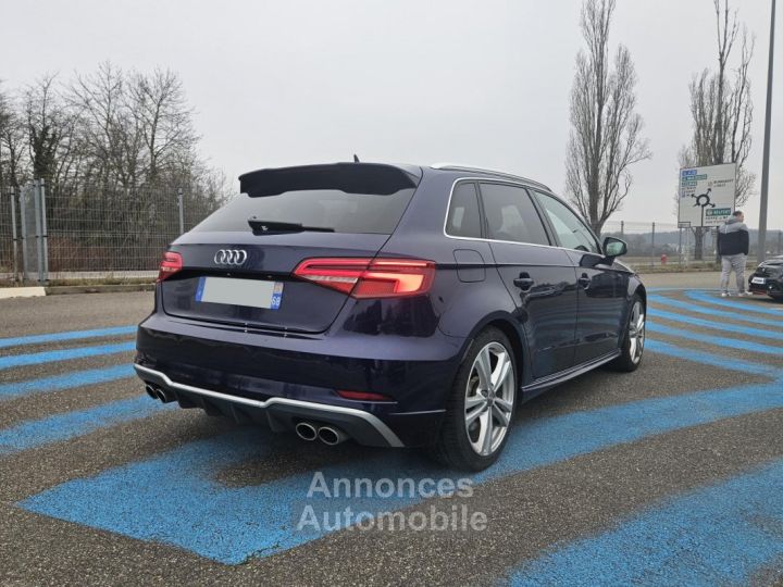Audi S3 SPORTBACK Quattro 20 50 TFSI - 300 - BV S-tronic SPORTBACK PHASE 2 - 5