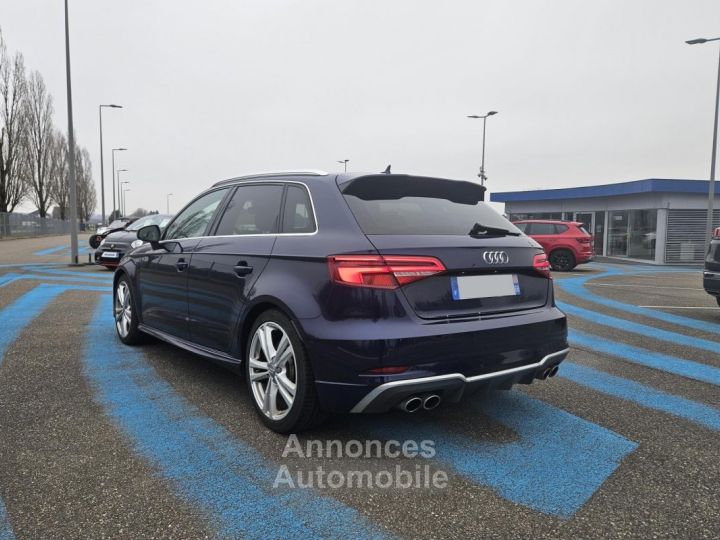 Audi S3 SPORTBACK Quattro 20 50 TFSI - 300 - BV S-tronic SPORTBACK PHASE 2 - 7