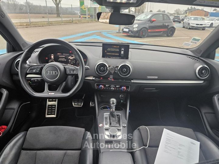 Audi S3 SPORTBACK Quattro 20 50 TFSI - 300 - BV S-tronic SPORTBACK PHASE 2 - 9