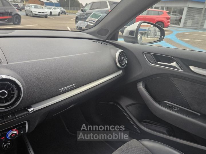 Audi S3 SPORTBACK Quattro 20 50 TFSI - 300 - BV S-tronic SPORTBACK PHASE 2 - 14