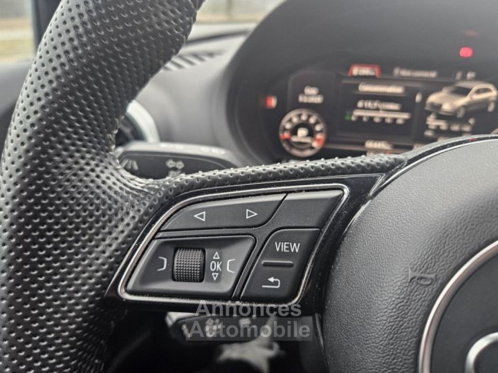 Audi S3 SPORTBACK Quattro 20 50 TFSI - 300 - BV S-tronic SPORTBACK PHASE 2 - 17