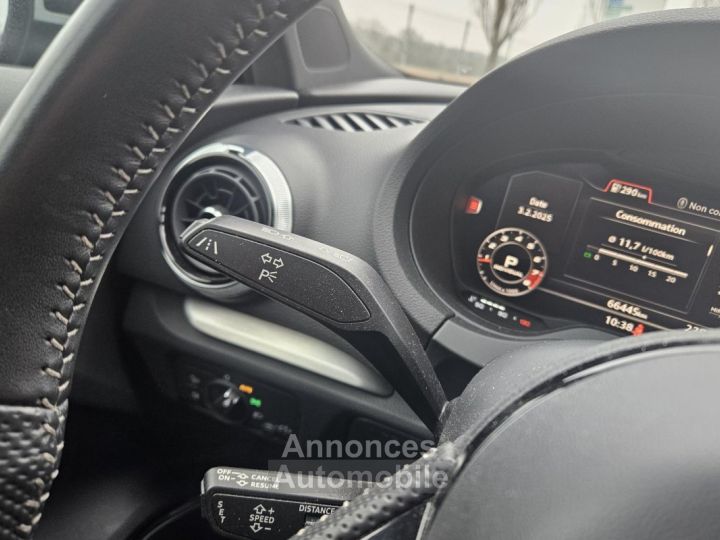 Audi S3 SPORTBACK Quattro 20 50 TFSI - 300 - BV S-tronic SPORTBACK PHASE 2 - 19